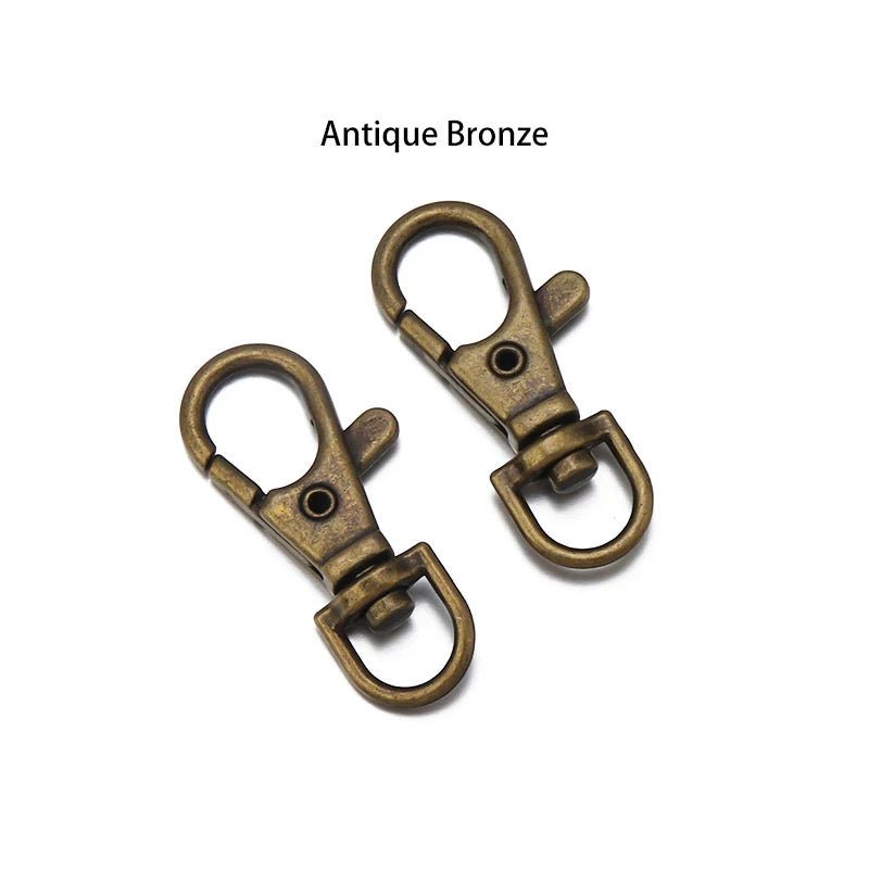 Swivel Lobster Clasp, Split Key Ring for DIY Keychains & Jewelry