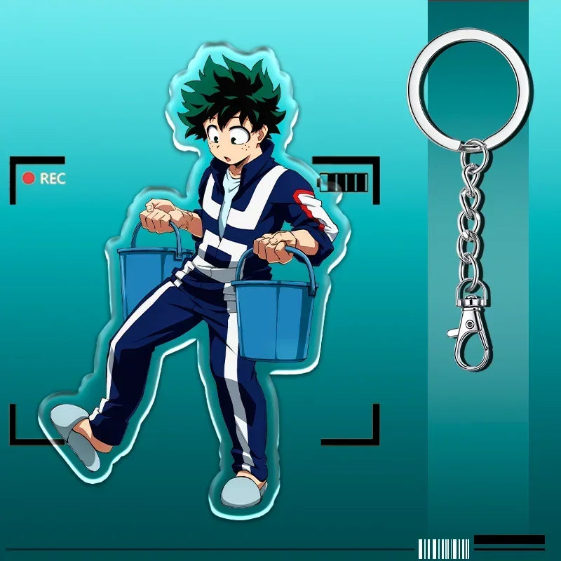 Anime Acrylic Keychain 12cm Backpack Charm Pendant