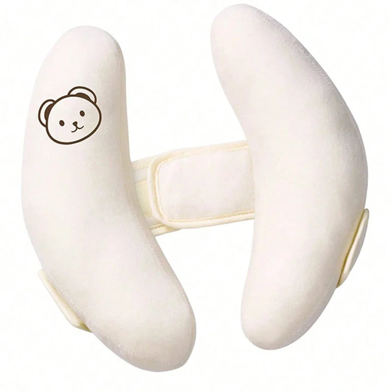 Baby Car Seat Head Support Pillow – Adjustable Infant Stroller Headrest