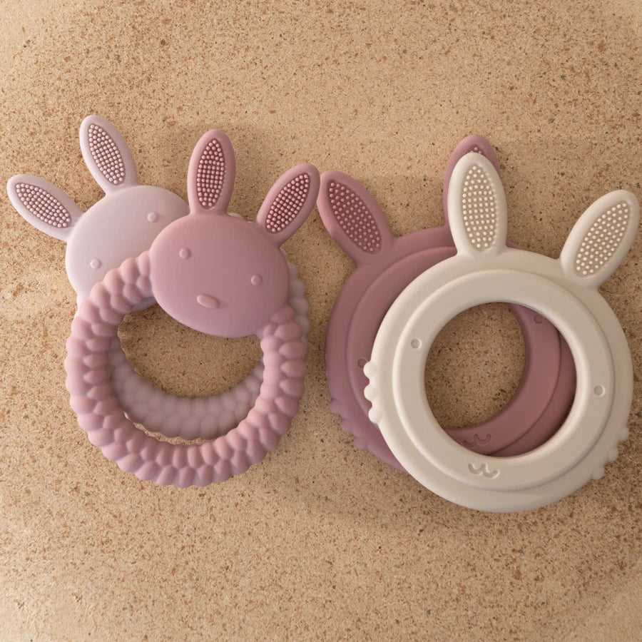 Silicone Baby Teether Rabbit