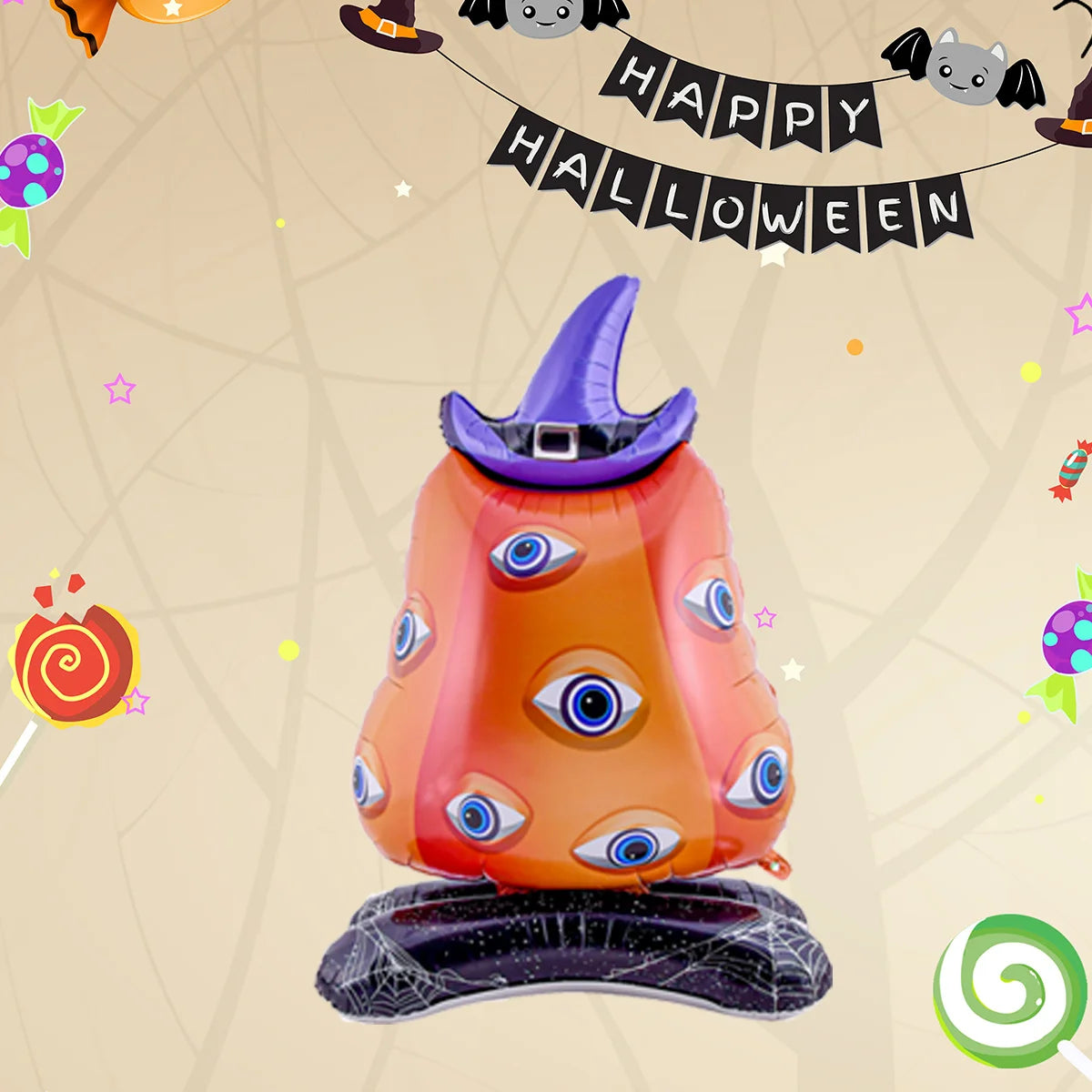 Giant Halloween Balloon – Ghost Skull Pumpkin Party Decoration