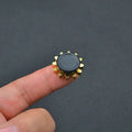 Mini Metal Fidget Spinner with Gear Design and R188 Bearing