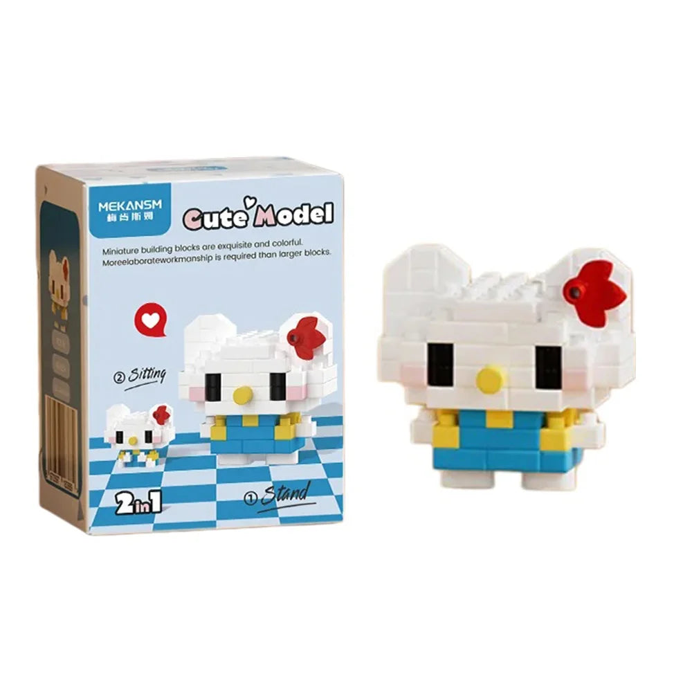 Cartoon Building Blocks – Mini ABS Assembly Brick Set