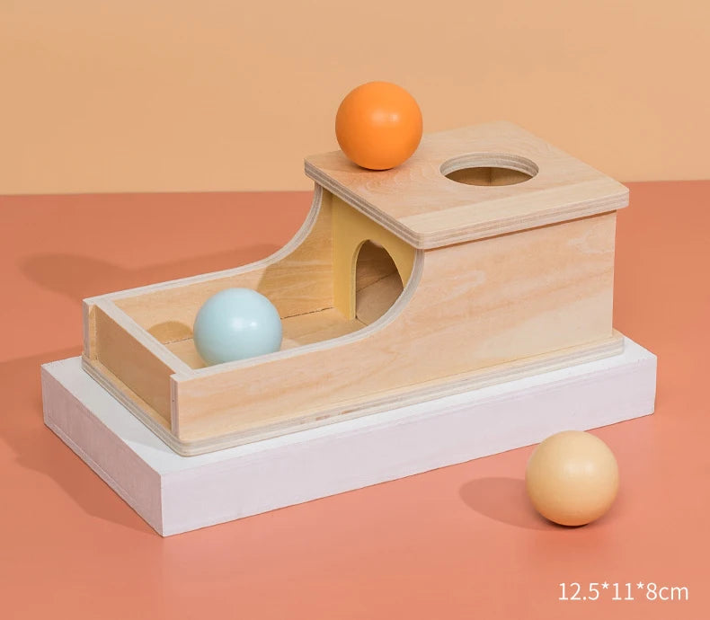 Montessori Color Matching Toy – Spinning Drum Fine Motor Activity