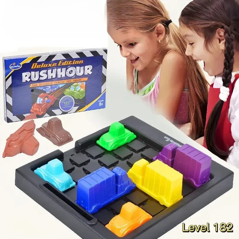Traffic Jam Puzzle Game – Rush Hour Logic & Spatial Reasoning Toy