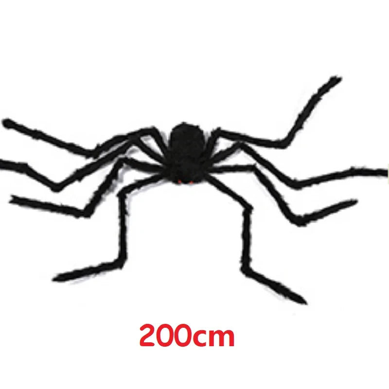 Giant Halloween Spider – Scary Spider Web Outdoor Decor