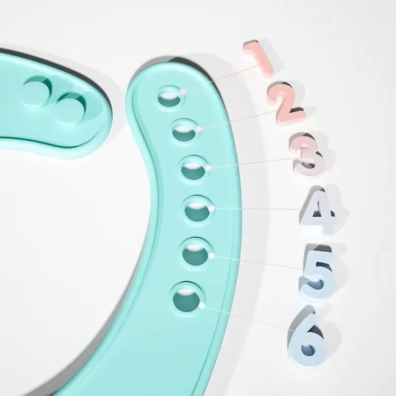 Silicone Baby Bib – Waterproof Adjustable Feeding Bib for Toddlers