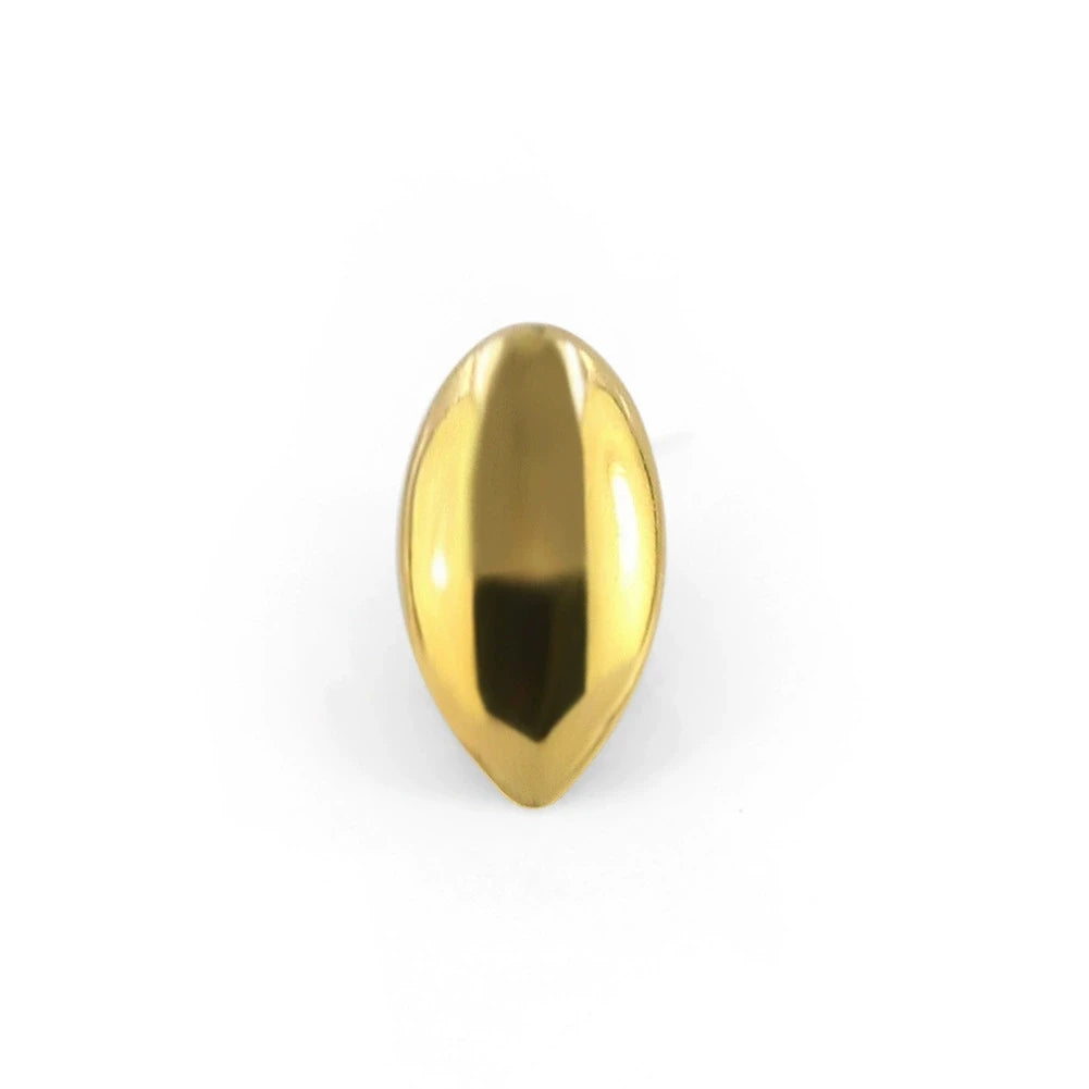 Vampire Fangs Grillz Gold Plated Single Tooth Cap