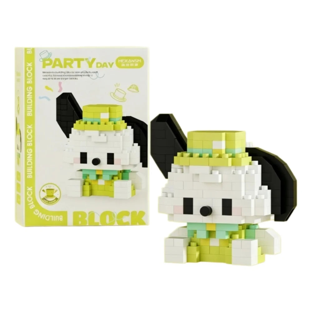 Cartoon Building Blocks – Mini ABS Assembly Brick Set