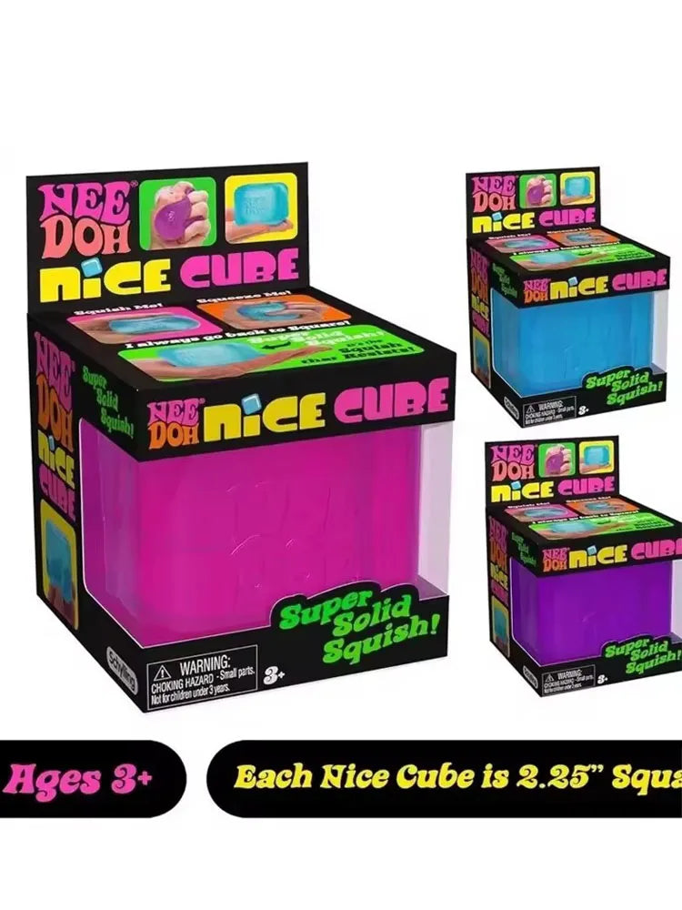 Sensory Cube – Squeeze Fidget Toy for Stress Relief