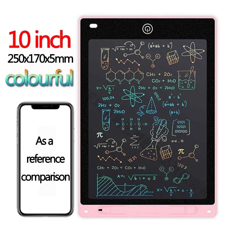 LCD Writing Tablet, Reusable Drawing Board for Kids
