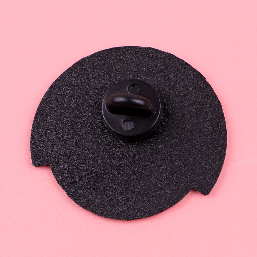 Witch Enamel Pin – Halloween Lapel Accessory for Backpacks & Clothing