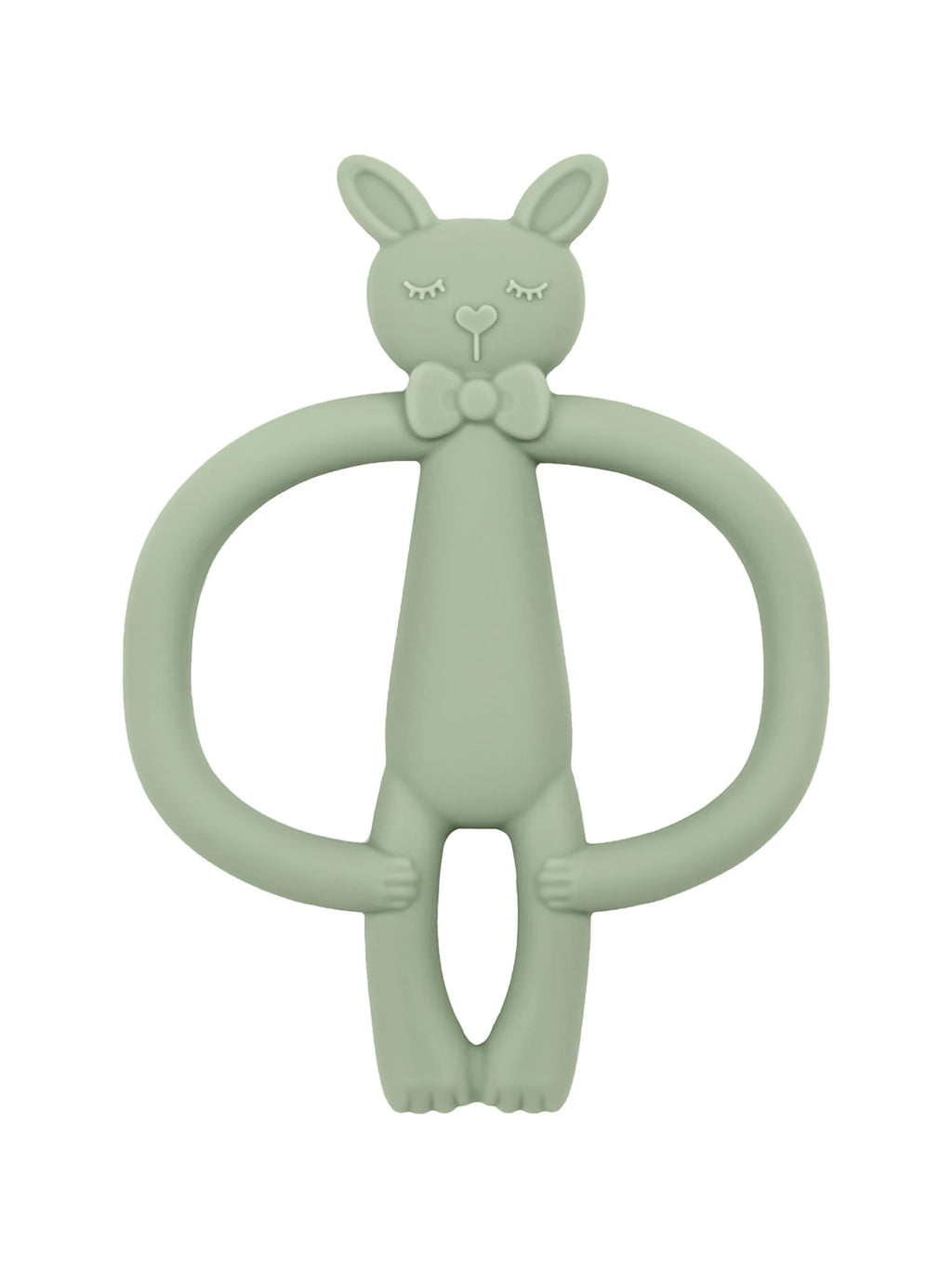 Silicone Baby Teether – Cute Rabbit Teething Toy for Infants