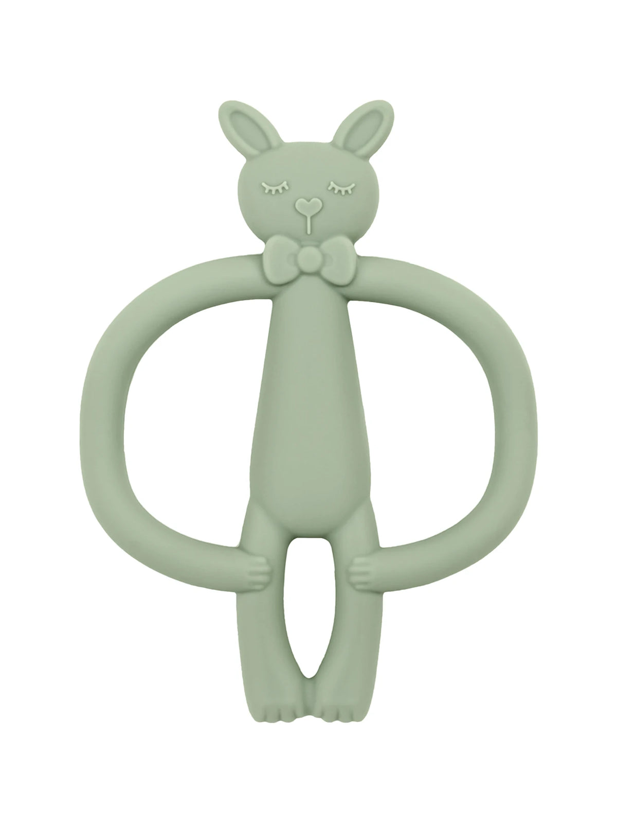 Silicone Baby Teether – Cute Rabbit Teething Toy for Infants