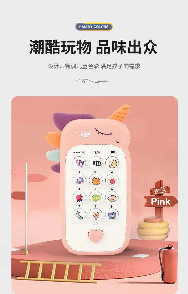 Baby Phone Toy – Musical Pretend Phone for Kids