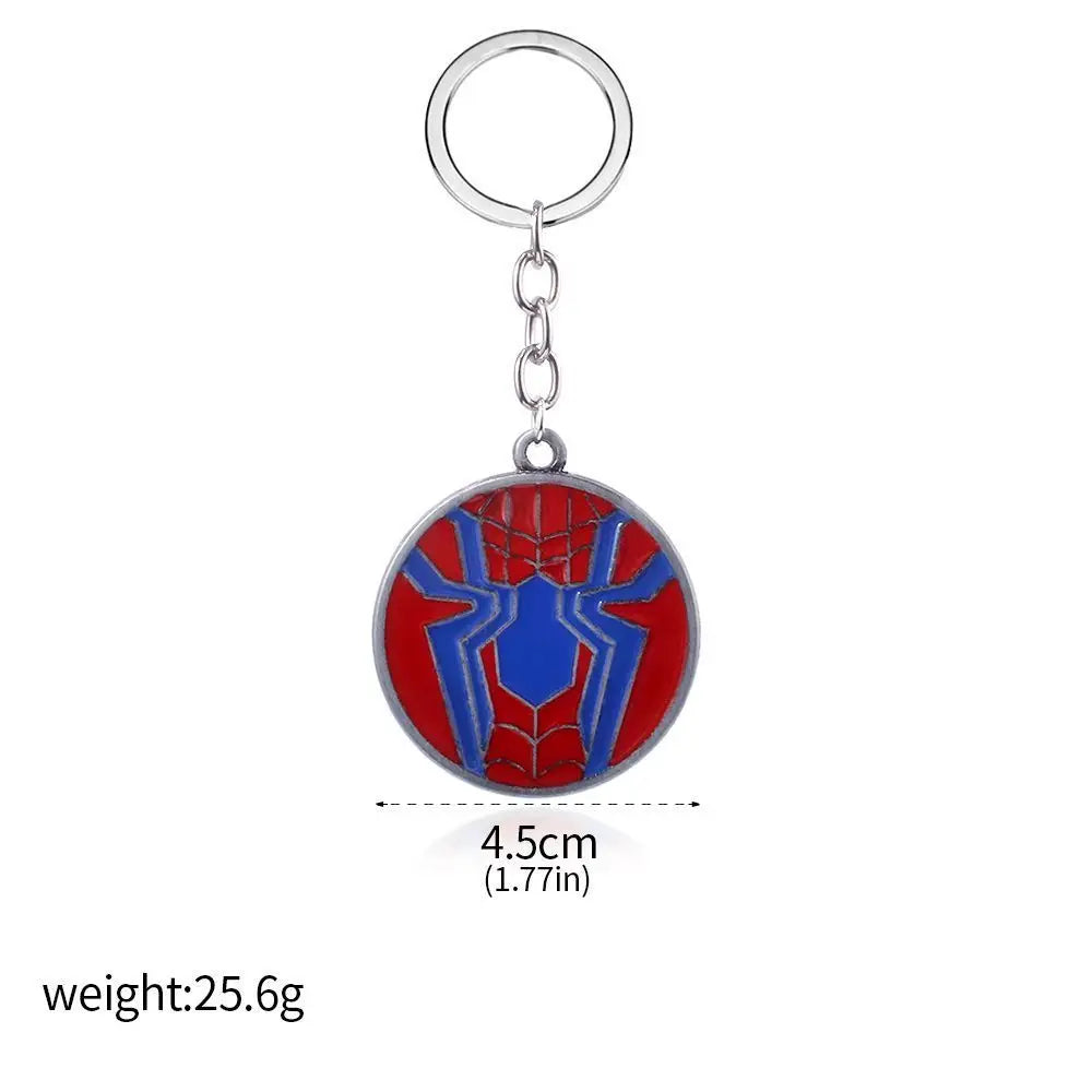 Rotatable Spider Keychain – Metal Backpack Accessory