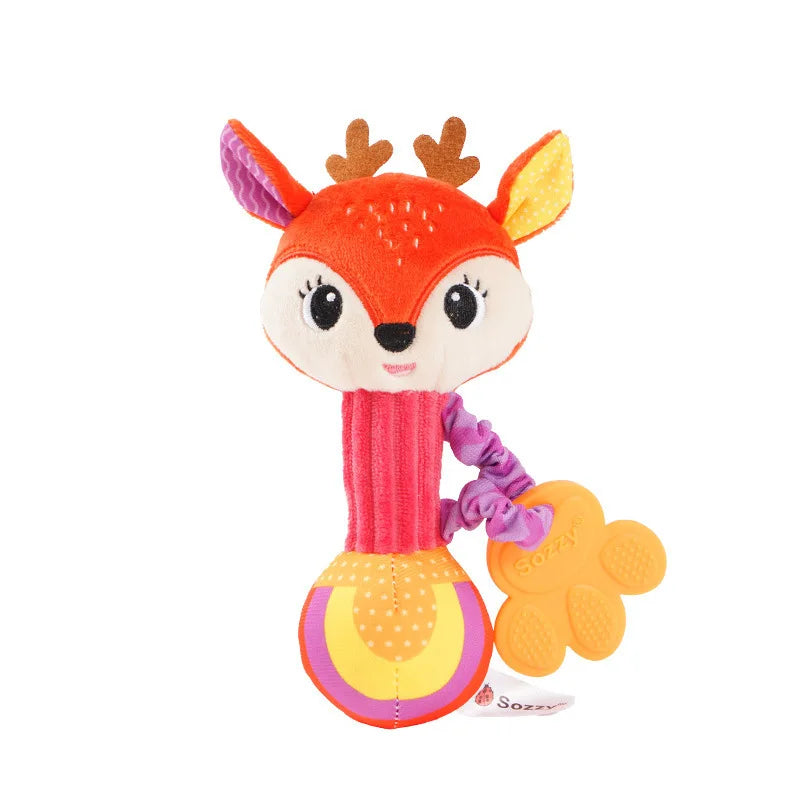 Baby Rattle Soft Animal Toy