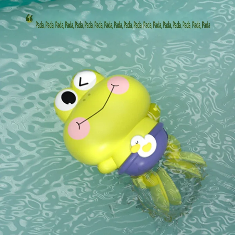 Clockwork Frog Bath Toy – Floating Toy for Kids & Toddlers