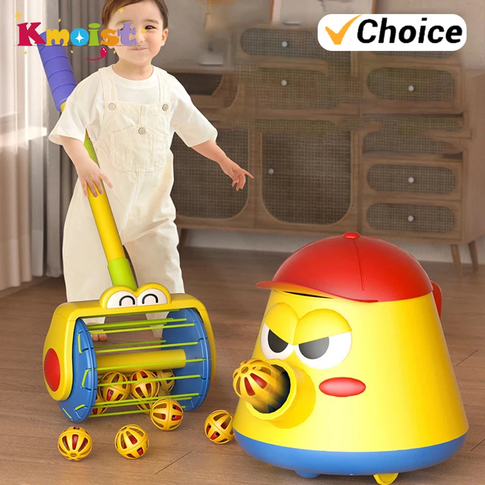 Ball Launcher Toy, Interactive Catching & Coordination Game