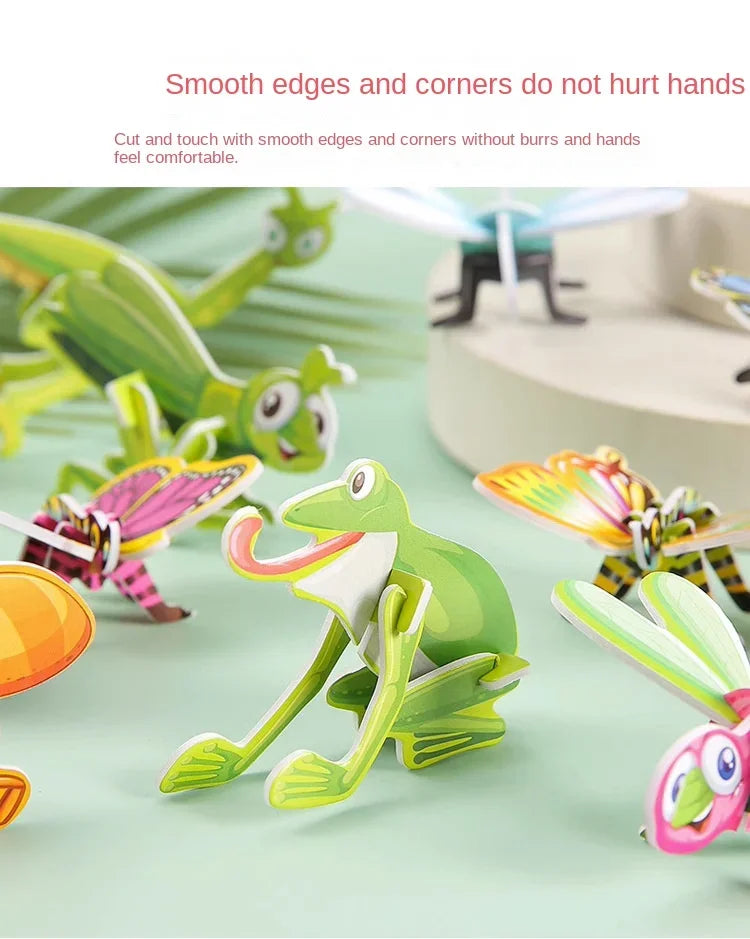 Mushroom Peg Puzzle for Kids – 3D Educational Learning Toy