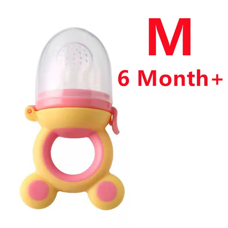 Baby Food Feeder – Silicone Fruit Nibbler & Teether
