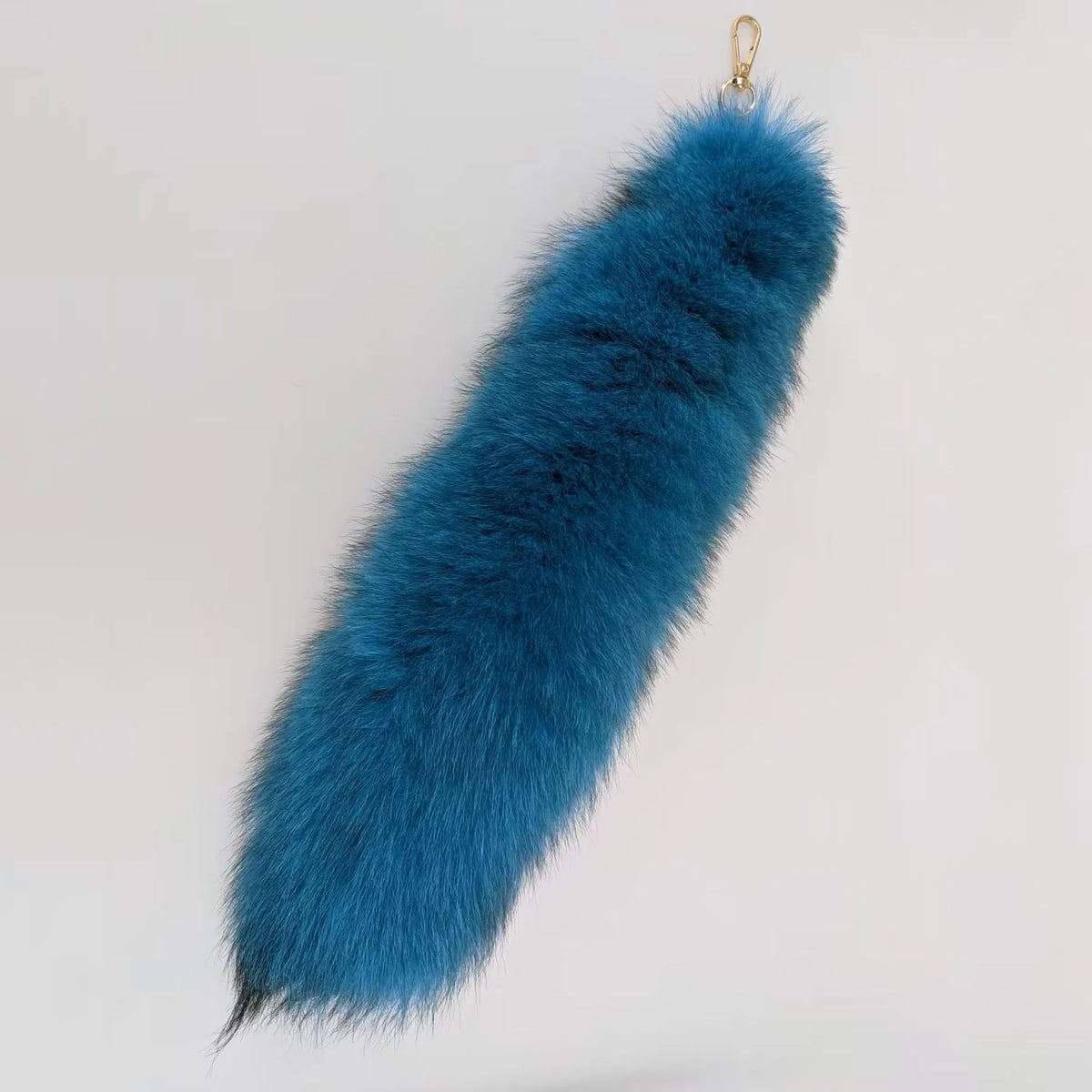 Fox Tail Keychain for Women Furry Y2K Car Accessory