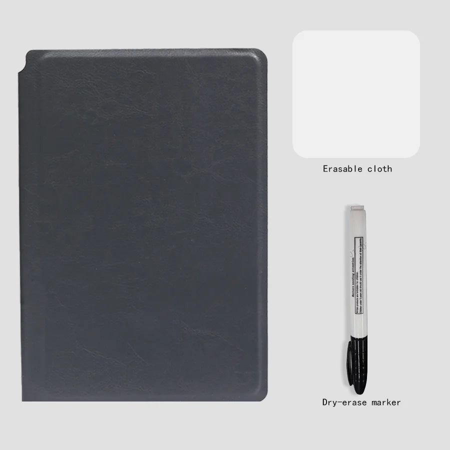 Reusable Whiteboard Notebook A5