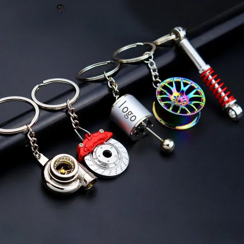 Car Keychain Zinc Alloy Automotive Pendant