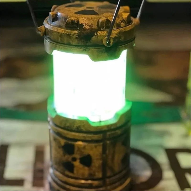 Nuclear Reactor Lantern, Mini Novelty Night Lamp for Halloween Decor