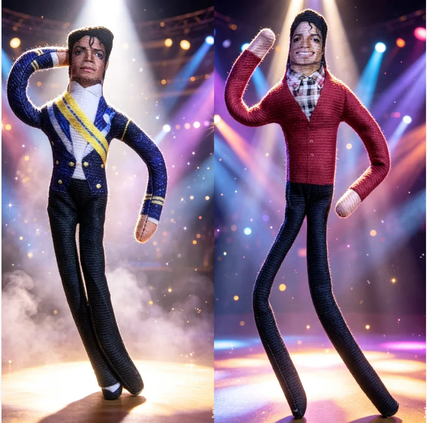 Poseable Plush Doll Movable Joint Collectible Figure for Display