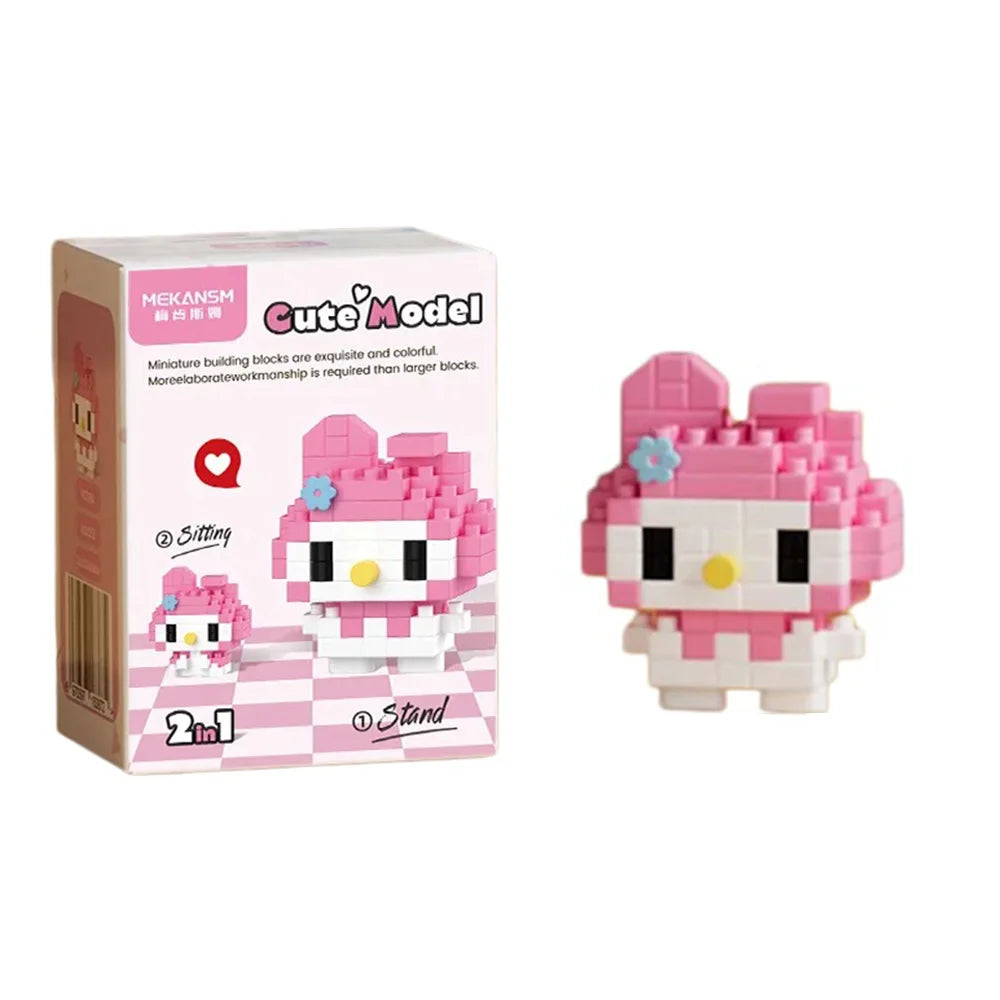 Cartoon Building Blocks – Mini ABS Assembly Brick Set