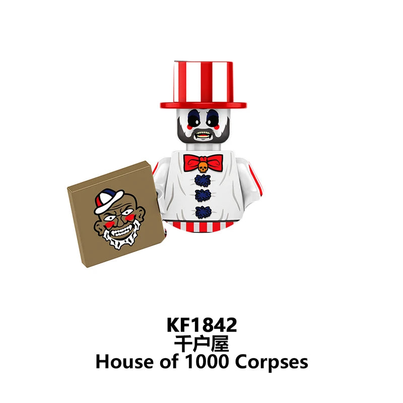 Halloween Building Blocks Horror Mini Figure Brick Set