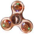 LED Fidget Spinner – Light Up Glow in the Dark Toy