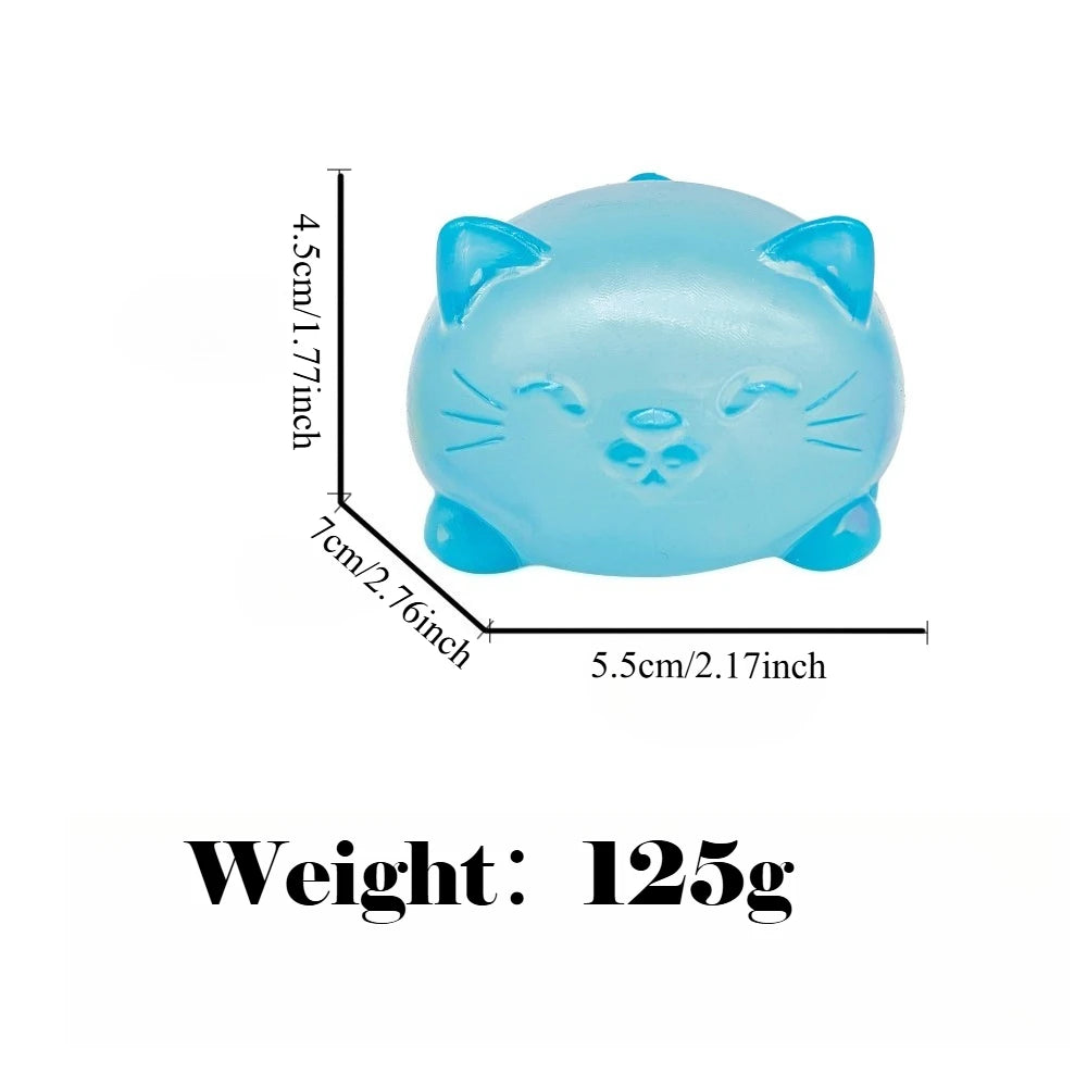 Slow Rise Squishy Toy – Cute Cat Stress Relief Fidget