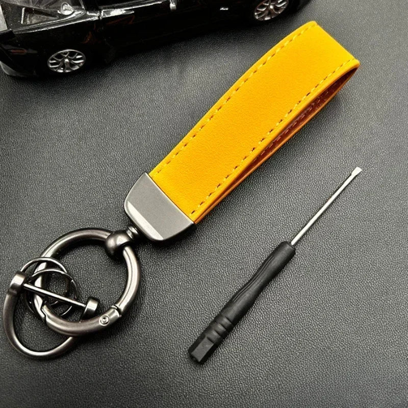 Custom Logo Keychain – Personalized Engraved Metal Key Ring