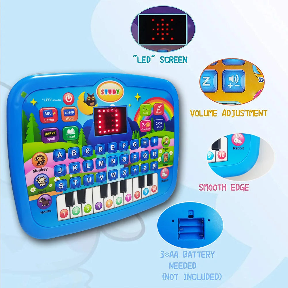 Kids Learning Tablet – Educational Literacy & Math Toy