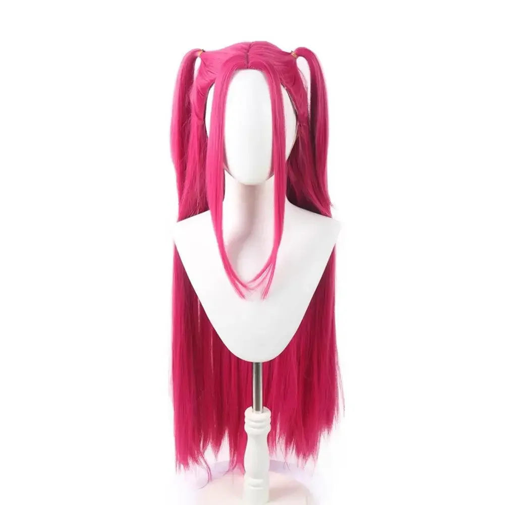 Children’s Halloween Wig Purple Long Braid