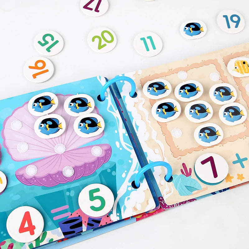 Montessori Scene Stickers – Reusable DIY Learning Activity Book