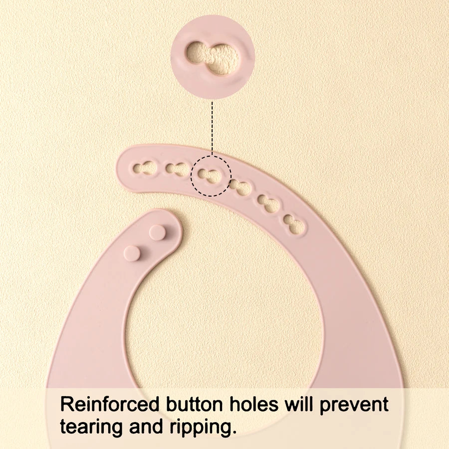 Silicone Baby Bib – Waterproof Feeding for Toddlers
