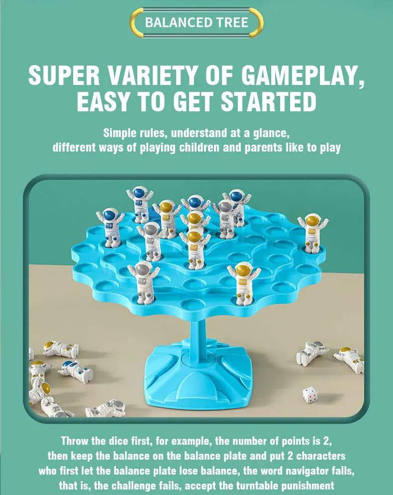 Balance Tree Game – Kids Math Learning & Balancing Toy