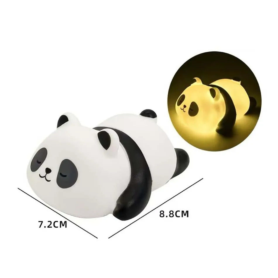 Panda Night Light – LED Kids Bedside Lamp & Room Decor