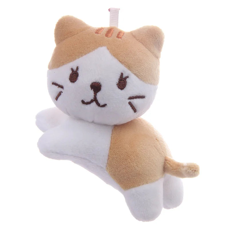 Cat Plush Toy – Cute Soft Kitten Doll & Backpack Pendant