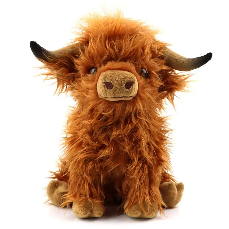 Highland Cow Plush Toy – 25cm Soft Stuffed Animal