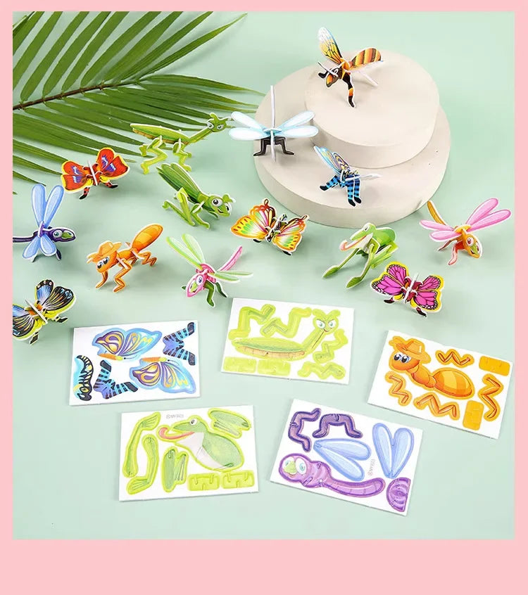 Mushroom Peg Puzzle for Kids – 3D Educational Learning Toy
