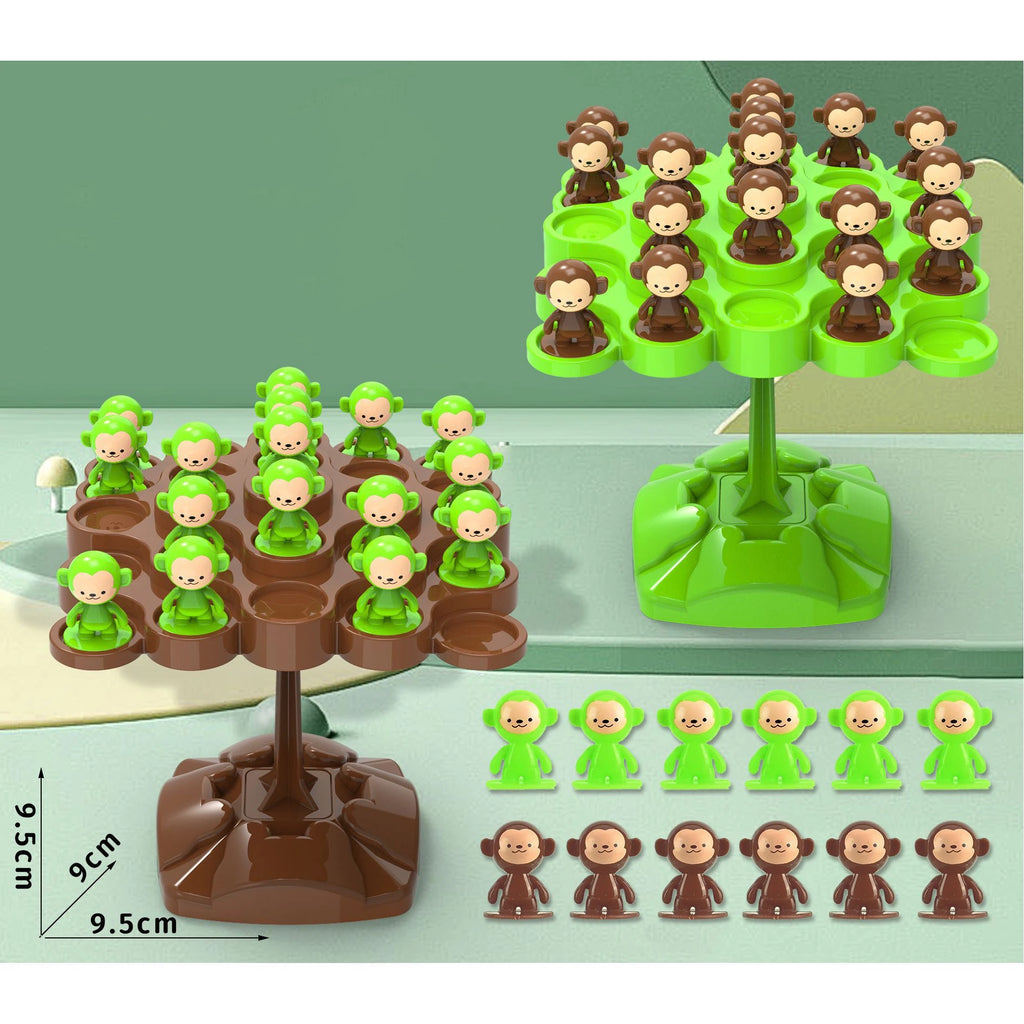 Monkey Balance Game Tree Board Toy for Kids