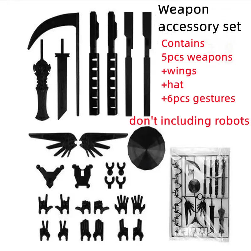 Movable Robot Action Figure – Multi-Jointed 14CM Model