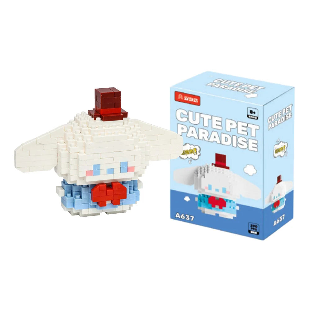 Cartoon Building Blocks – Mini ABS Assembly Brick Set