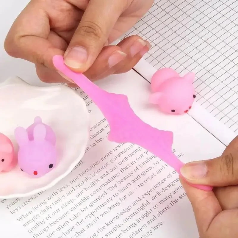 Animal Stress Relief Toys – 20 Pcs Soft Rubber Fidget Animals