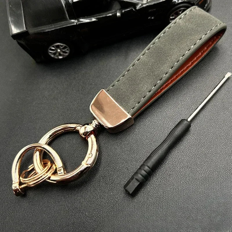 Custom Logo Keychain – Personalized Engraved Metal Key Ring