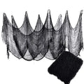 Halloween Spider Web Decoration – Black Gauze Artificial Web